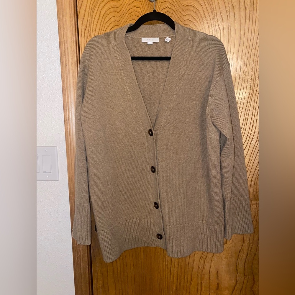 VINCE Cashmere/Wool Cardigan Sweater | Size M